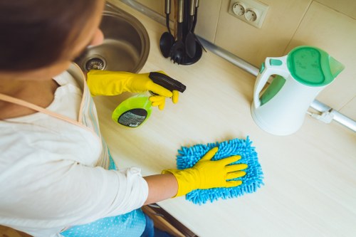 Kitchen deep cleaning service in SW9 with detailed surface care