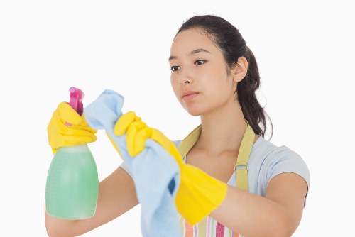 Deep cleaning hard floors in SW9 with specialist equipment