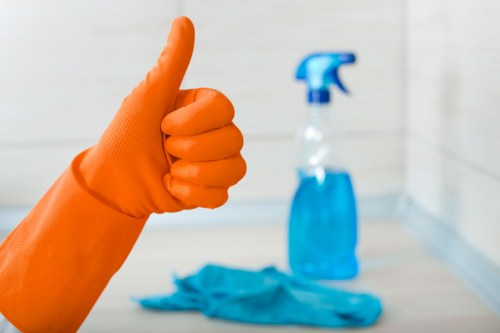 Professional rug washing and drying process for SW9 properties