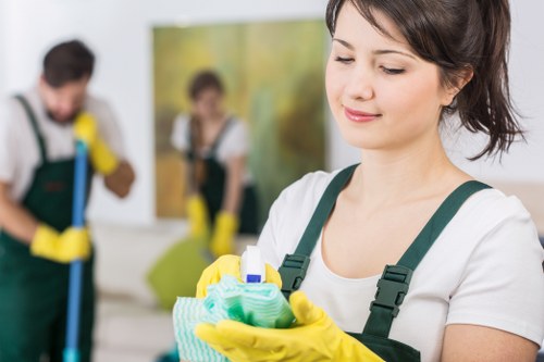 Professional exterior cleaning on urban property in SW9